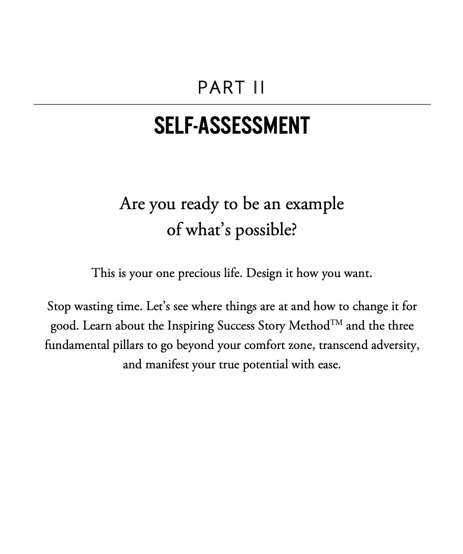 Book Part II Self-Assessment